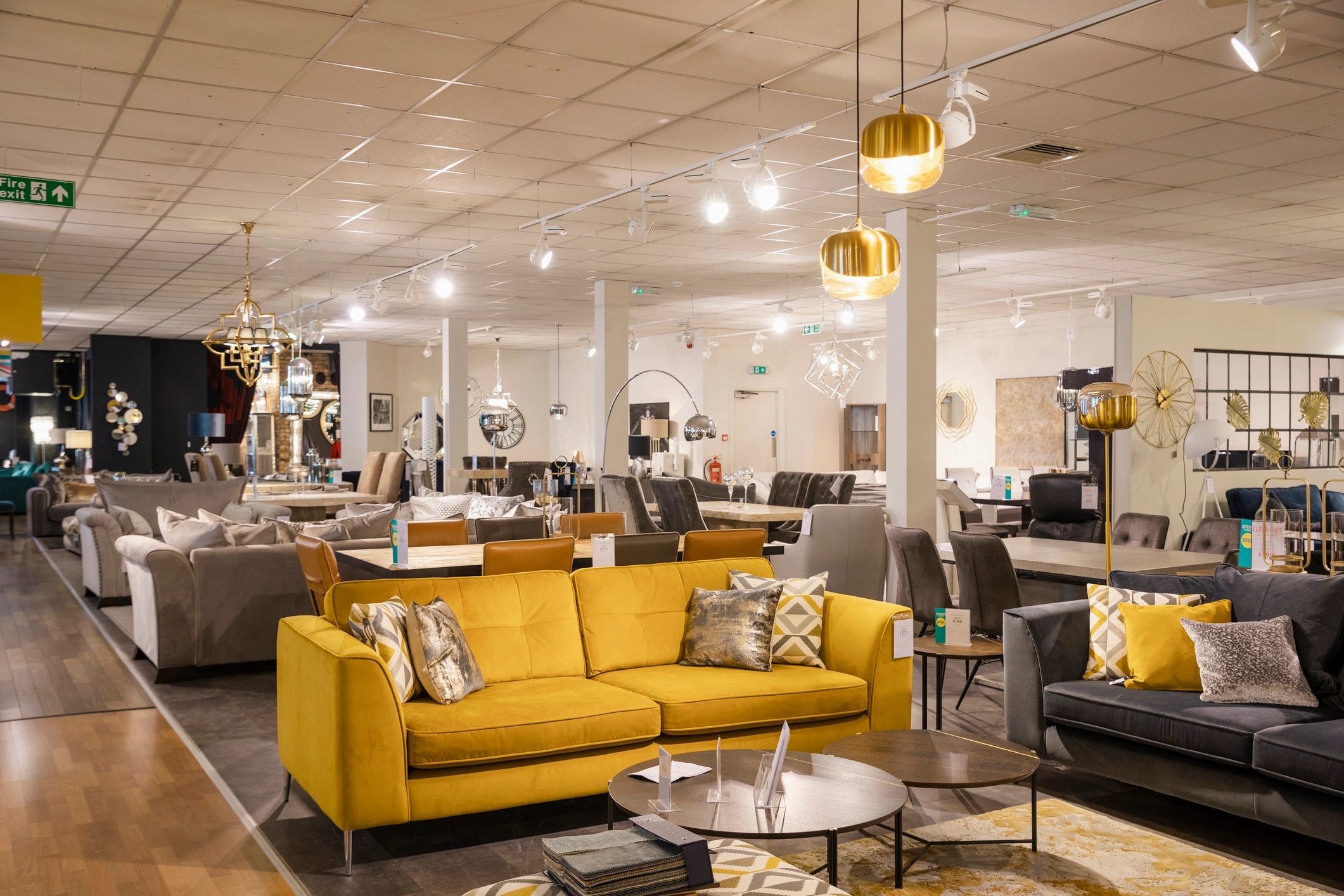 High-end retail interior