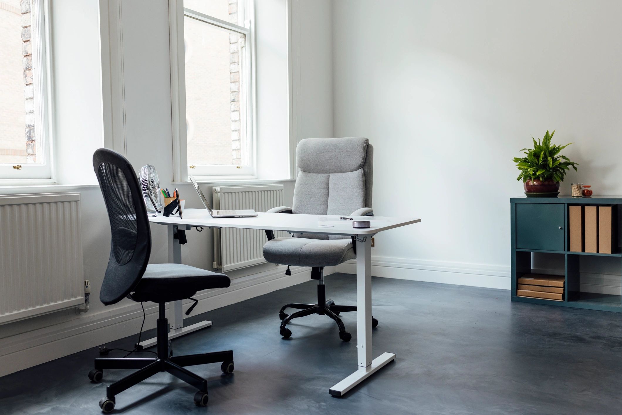 Modern commercial office interior representing Addbrick's professional construction focus